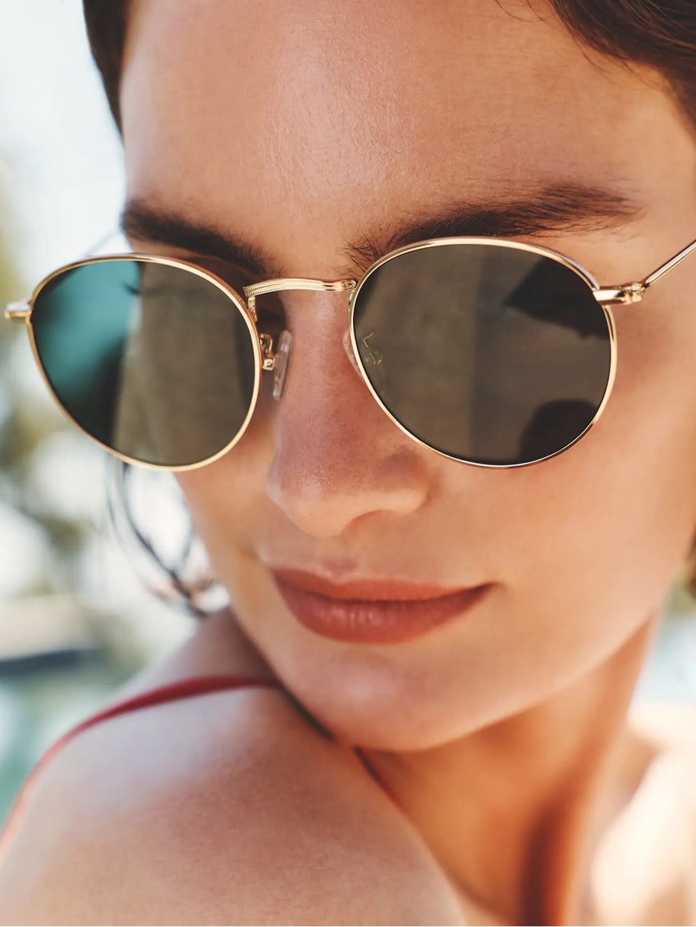 Quince Hugo Polarized Stainless Steel Sunglasses